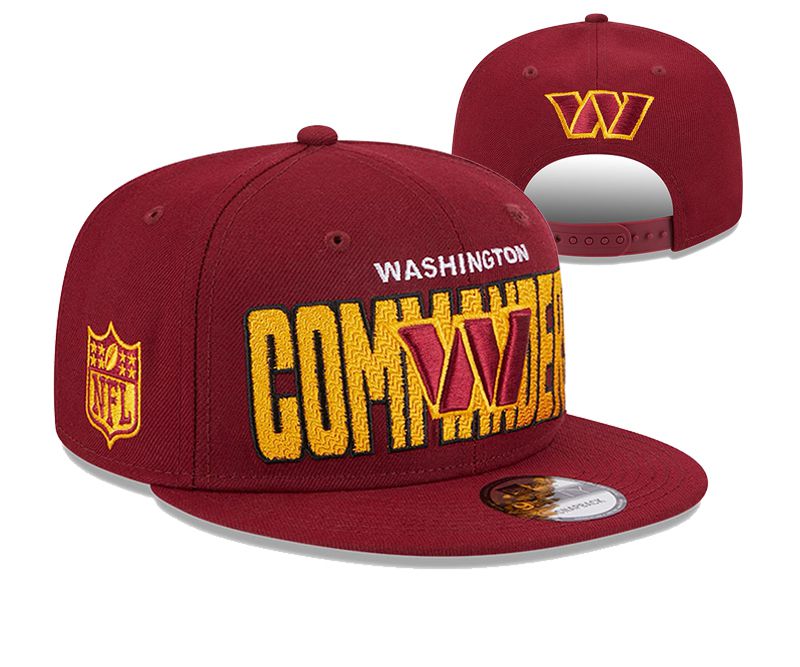 2023 NFL Washington Commanders Hat YS0612->nfl hats->Sports Caps